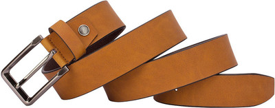 

Da STEPS Men Formal Tan Genuine Leather Belt