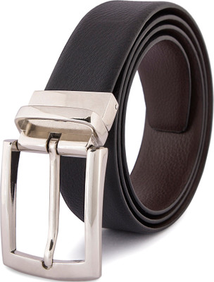 

FIFBI Men Formal Black Genuine Leather Reversible Belt, Multicolor