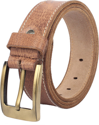 

SPAIROW Men Casual Tan Genuine Leather Belt