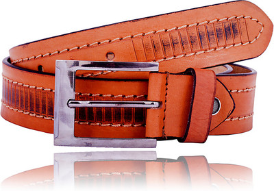 

Lovekushcart Men Casual Tan Genuine Leather Belt