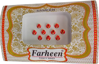 

Farheen SAMEER FANCY BINDI FEMALE Red Bindis(FANCY BINDI)