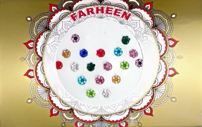 

Farheen GOL BINDI FEMALE Multicolor Bindis(FANCY BINDI)