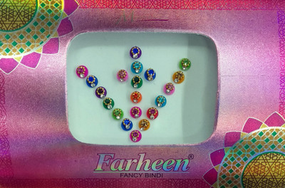 

Farheen MUMTAZ FANCY BINDI FEMALE Multicolor Bindis(FANCY BINDI)