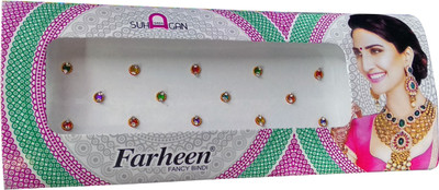 

Farheen SADA SUHAGAN FANCY BINDI FEMALE Multicolor Bindis(FANCY BINDI)