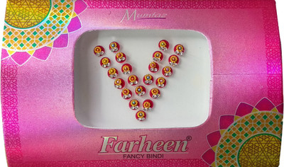 

Farheen MUMTAZ FANCY BINDI FEMALE Red Bindis(FANCY BINDI)