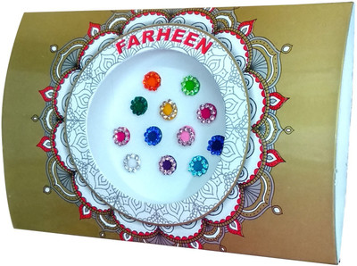 

Farheen GOL BINDI FEMALE Multicolor Bindis(FANCY BINDI)