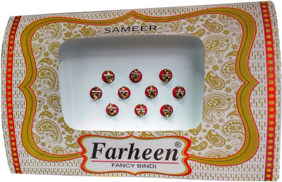 

Farheen SAMEER FANCY BINDI FEMALE Red Bindis(FANCY BINDI)