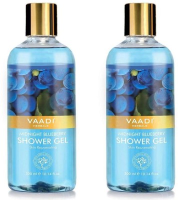 VAADI HERBALS Midnight Blueberry Shower Gel (300 ml x 2)(2 x 150 ml)