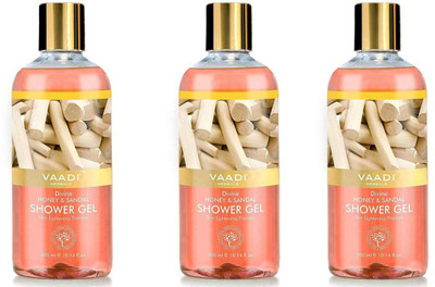 

Vaadi Herbals Divine Honey & Sandal Shower Gel (300 ml x 3)(300 ml, Pack of 3)