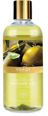 

Vaadi Herbals Breezy Olive & Green Apple Shower Gel (300 ml)(300 ml, Pack of 2)