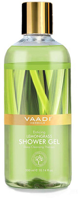 

Vaadi Herbals Refreshing Lemon & Basil Shower Gel (300 ml)(300 ml)