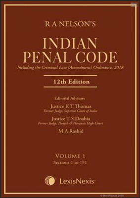 Indian Penal Code (Set of 04 Volumes) with 4 Disc(English, Hardcover, R A Nelson)