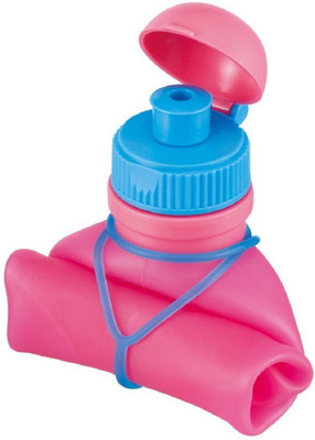 

Sooper Store Collapsible Silicone Water Bottle 750 Sipper(Pack of 1, Pink)