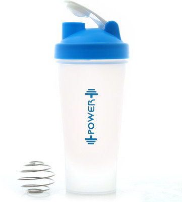 

Blays Premium Protein Shaker Gym Bottle 600ml with Spring Ball (MM-S3-802blue) 600 Shaker(Pack of 1, Blue)
