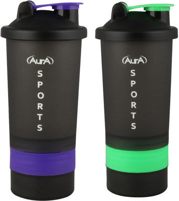 

Aura 3 in 1 600 ml Sipper(Pack of 2, Multicolor)