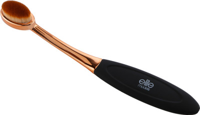 

Elite Models (France) Highlighter Oval Makeup Brush (Black)(Pack of 1)
