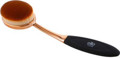 

Elite Models (France) Foundation Oval Makeup Brush (Black)(Pack of 1)