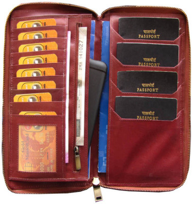 

ABYS Genuine Leather 7 Card Holder(Set of 1, Multicolor)