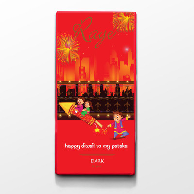 

Rage Happy Diwali To My Pataka Dark Chocolate Bars(90 g)