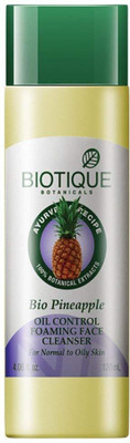 

BIOTIQUE BIO Biotique Pineapple Oil Control Foaming Face Cleanser Normal to Oily Skin (120 ml)(120 ml)