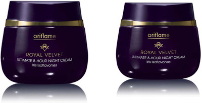 

Oriflame Sweden two Royal Velvet Repairing Night Cream (50 ml)(Set of 2)