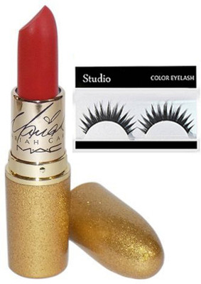 

studio Eyelashes With Mac Professional Mariah Caray Lipstick(Set of 2)