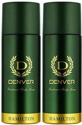 

Denver Hamilton Deo Combo Deodorant Spray - For Men(330 ml, Pack of 2)