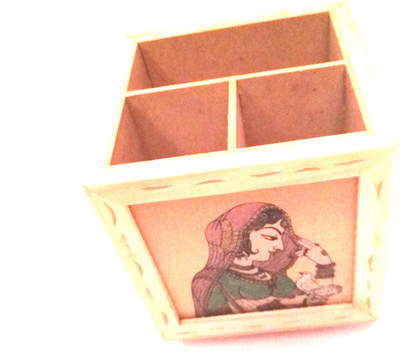 

Mohit collectionss 3 Compartments wooden 3 campatment(Multicolor)