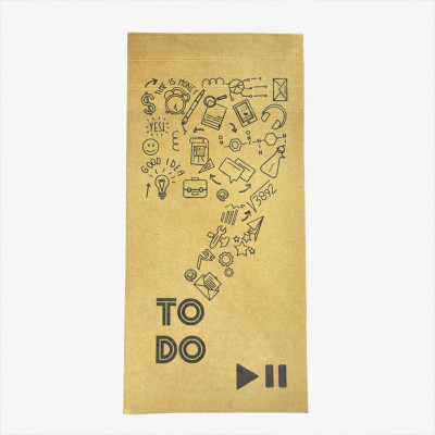 

InstaNote Pocket-size Utility Pad(Your Offline To Do & Task List, Kraft Brown)