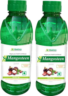 Madren Healthcare Mangosteen Juice COMBO OF 2(2 x 500 ml)