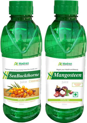

Madren Healthcare Mangosteen Juice & Seabuckthorne Juice(2 x 500 ml)