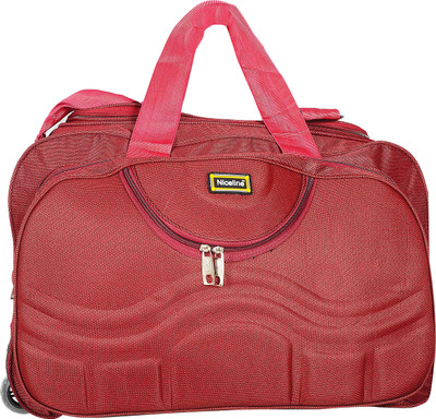 

Nice Line (Expandable) Maroon 40 Litres Travel Duffel Bag(Maroon)
