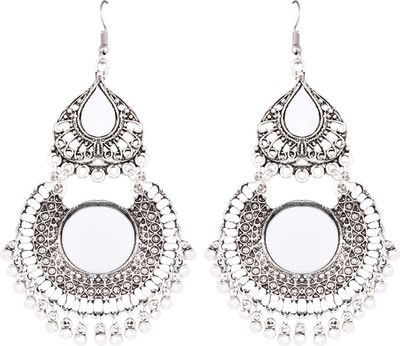 

SADHANA COLLECTION OOXIDISED Alloy Chandbali Earring