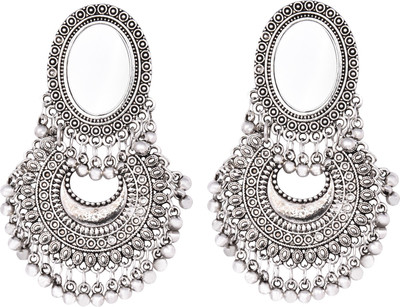 

SADHANA COLLECTION OOXIDISED Alloy Chandbali Earring