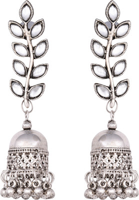 

SADHANA COLLECTION OOXIDISED Alloy Jhumki Earring