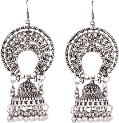 

SADHANA COLLECTION OOXIDISED Alloy Jhumki Earring