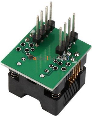 

KitsGuru SOIC8 SOP8 to DIP8 EZ Programmer Adapter Socket Converter module wide150mil Electronic Components Electronic Hobby Kit