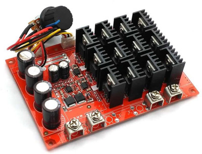 

KitsGuru DC 10-50V 60A Motor Speed Control PWM HHO RC Controller 12V 24V 48V 3000W Electronic Components Electronic Hobby Kit