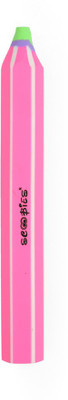 

Scoobies Pencil Shaped Eraser Non-Toxic Eraser for Kids Non-Toxic Eraser(Set of 1, Pink)