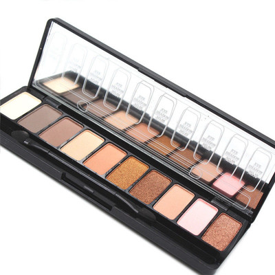 

SBE Professional Waterproof 10 Colours Makeup Matte and Glitter Eye Shadow with Brush (#01-Afternoon coffee) 12 g(Afternoon coffee)