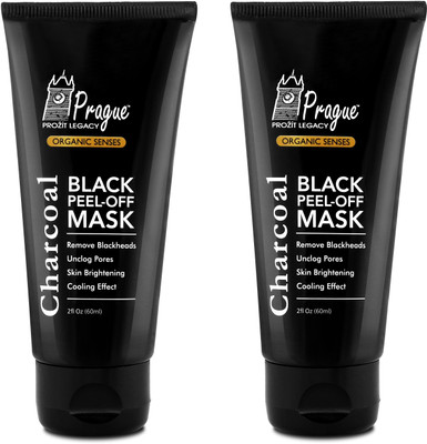 

Prague Activated Charcoal Peel Off Face Pack (Remove Blackheads, Oil & Pollution Control)(120 ml)