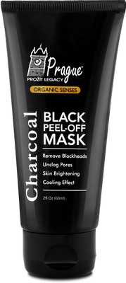 

Prague Activated Charcoal Peel Off Face Pack (Remove Blackheads, Oil & Pollution Control)(60 ml)