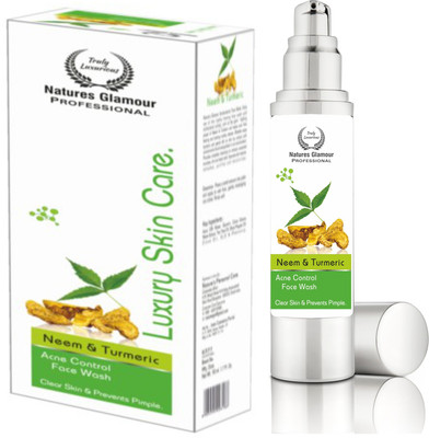 

Nature's Neem and Turmeric Acne control Face Wash(50 g)