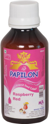 

Papilon CONCENTRATED FOOD COLOUR RASPBERRY RED 100ML Red(100 ml)
