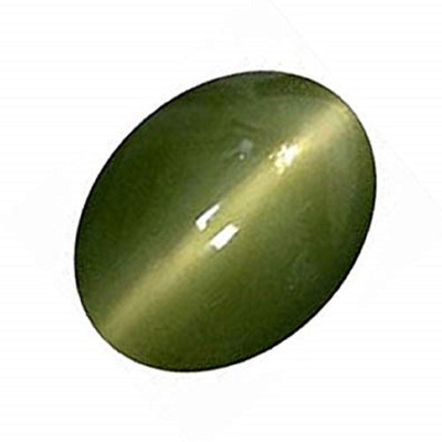 

Krishna Gems Green Cut Natural Cat's Eye Gemstone(7.45 carat)