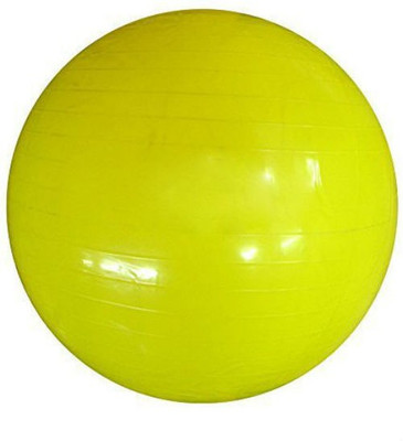 

Zahuu Anti-Burst Gym ball ( 55 Cm to 95 Cm) Gym Ball(With Pump), Yellow