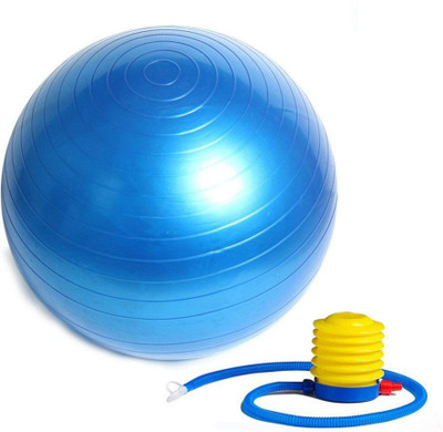 

Zahuu Exercise Ball Gym ball. Gym Ball(With Pump), Blue