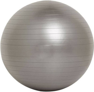 

US FITNESS Yoga Fitness Home Gym Ball Workout For Men & Women (Color- Grey) Gym Ball(With Pump)