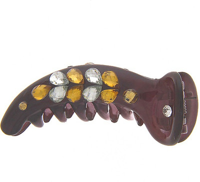 

Anuradha Art Jewellery BN-956 Hair Clip(Purple)