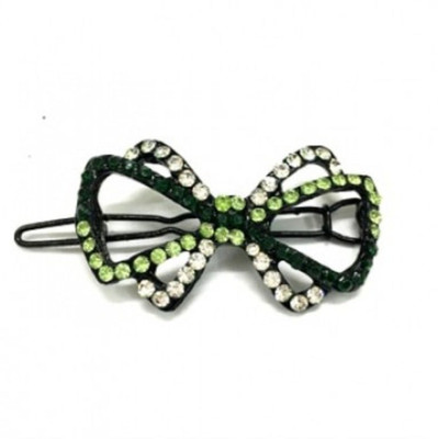 

Turqueesa Cute Bow Metal Hair Pin Clip - Light Green Hair Clip(Multicolor)